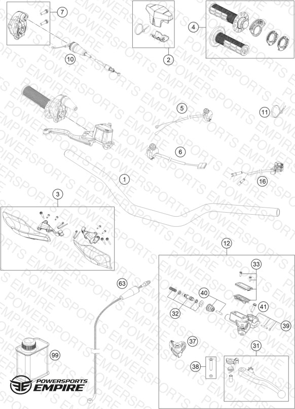 HANDLEBAR, CONTROLS