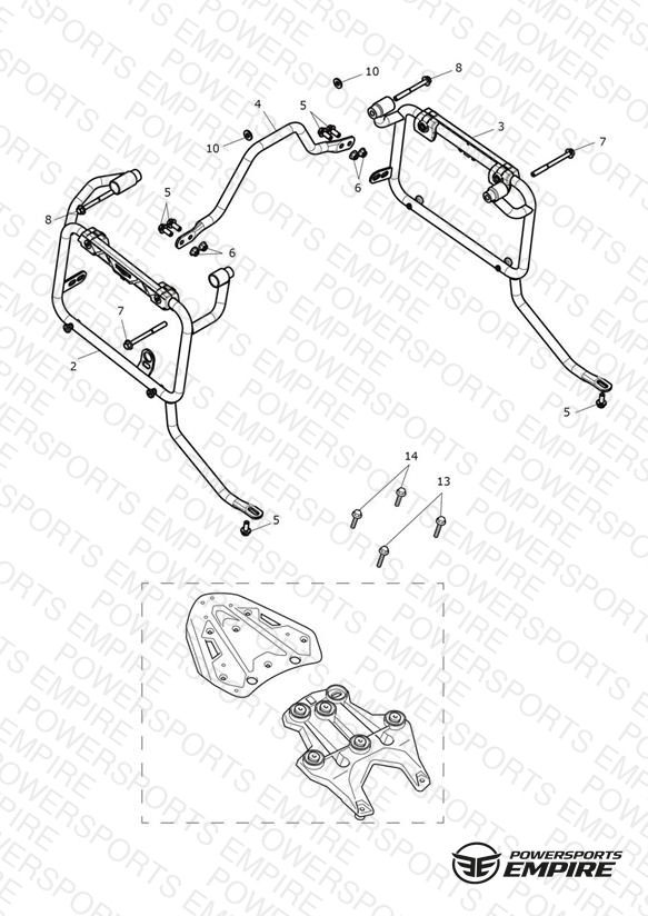 Luggage Mounting System - BR Only