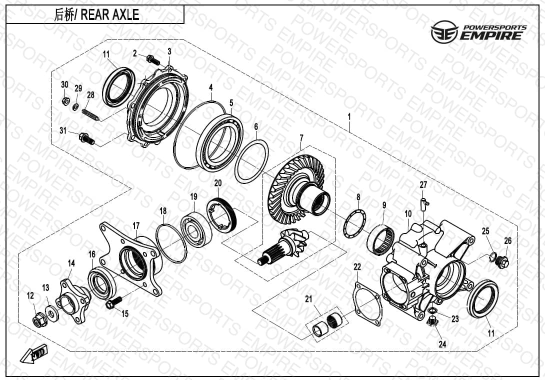 F33-V2 — REAR AXLE