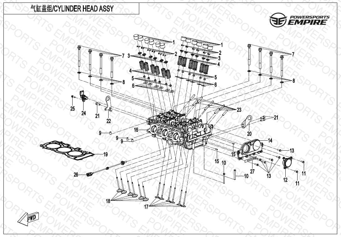 E02-2 — CYLINDER HEAD ASSY