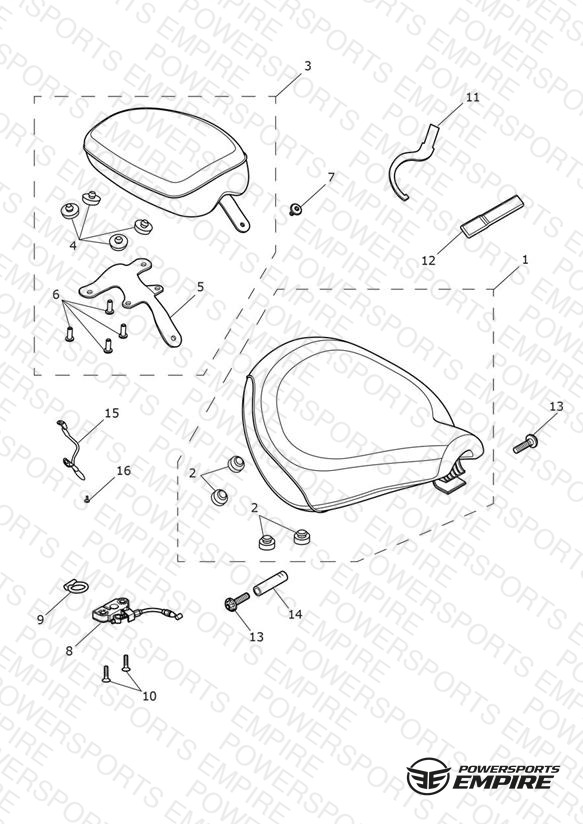 Seat Assy & Toolkit