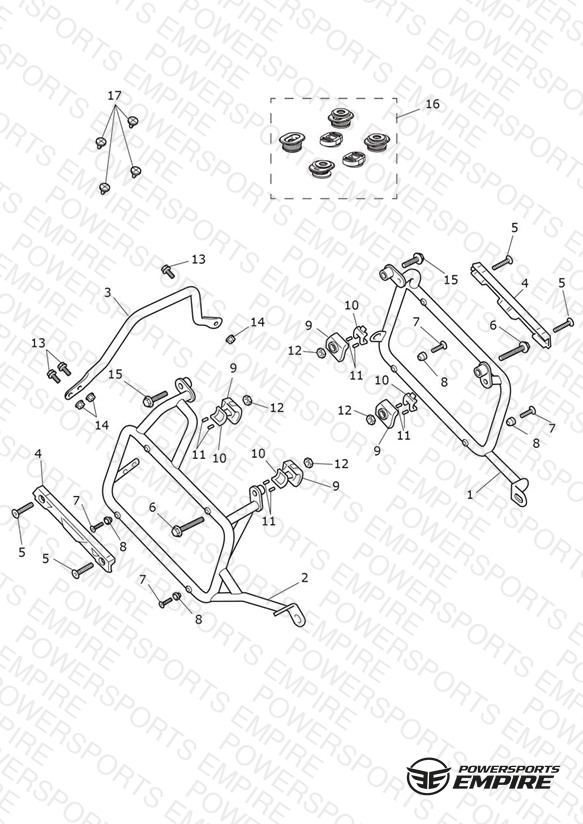 Luggage Mounting System - BR Only