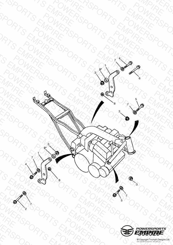 Linkage Carrier/Engine Mounting Bolts