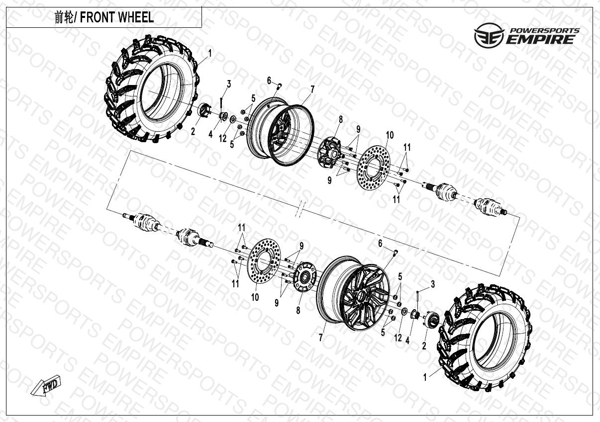 F07 — FRONT WHEEL