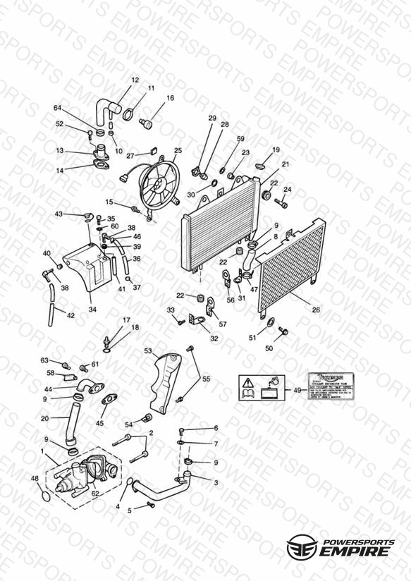 Cooling System 4 Cylinder