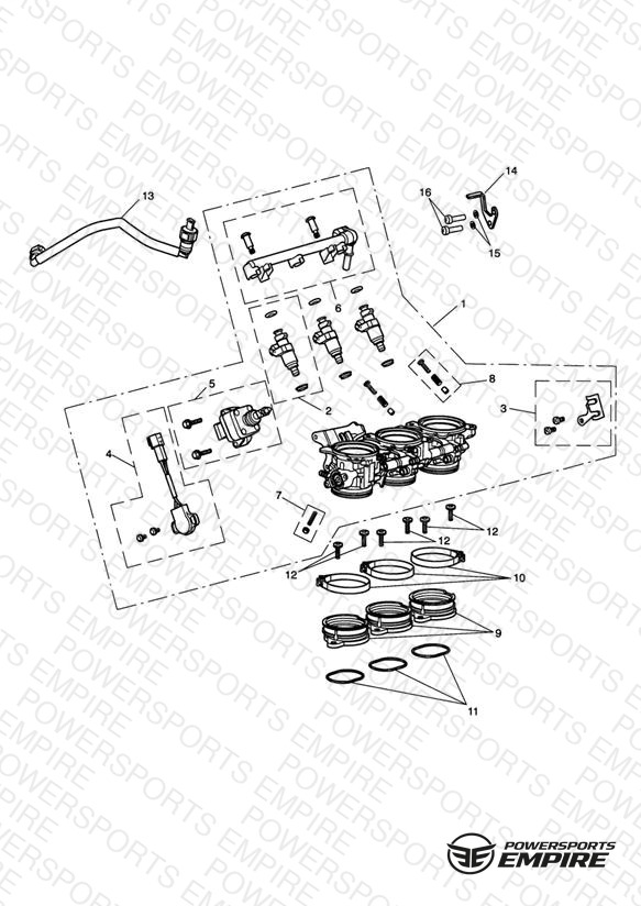Throttles, Injectors and Fuel Rail