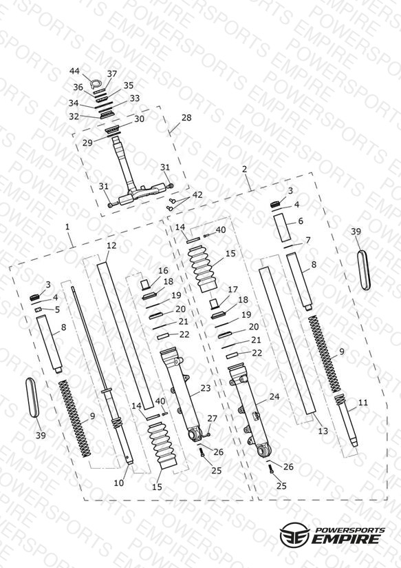 Front Forks & Lower Yoke