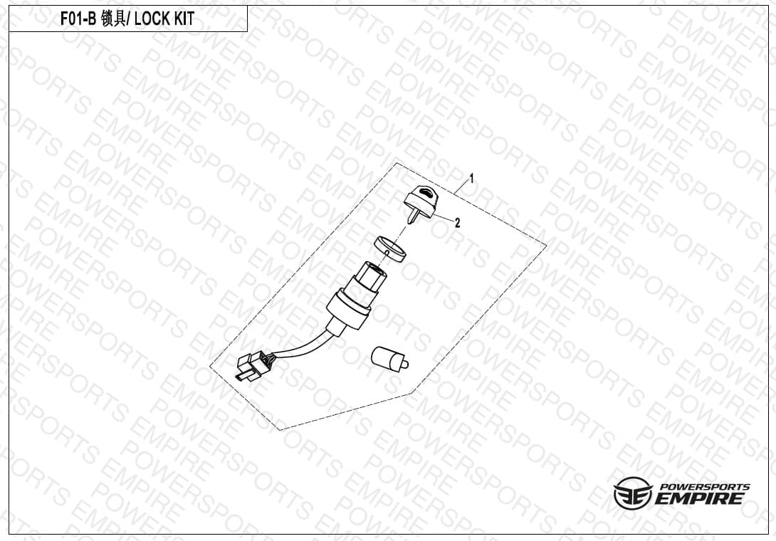 F01-B — LOCK KIT(SUMITOMO)