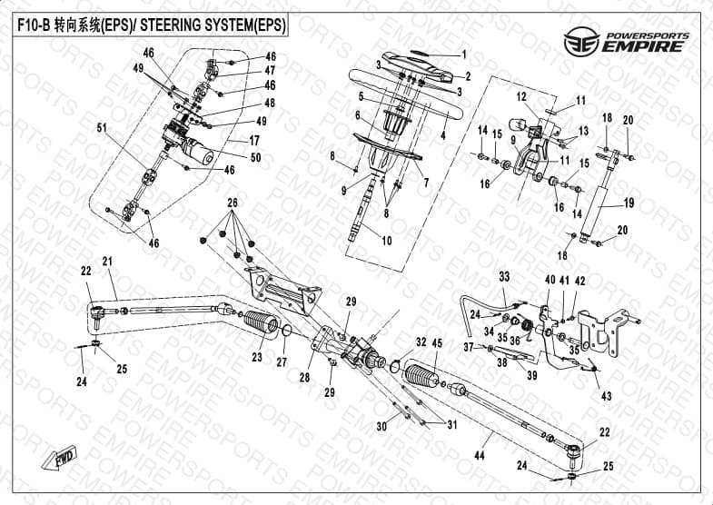 F10-B — STEERING SYSTEM - EPS