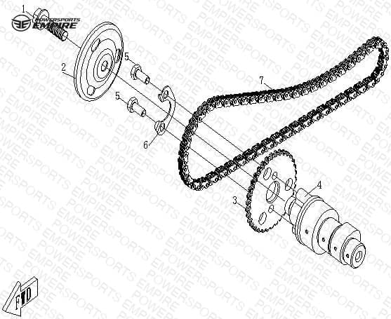 E08 — CAMSHAFT ASSY