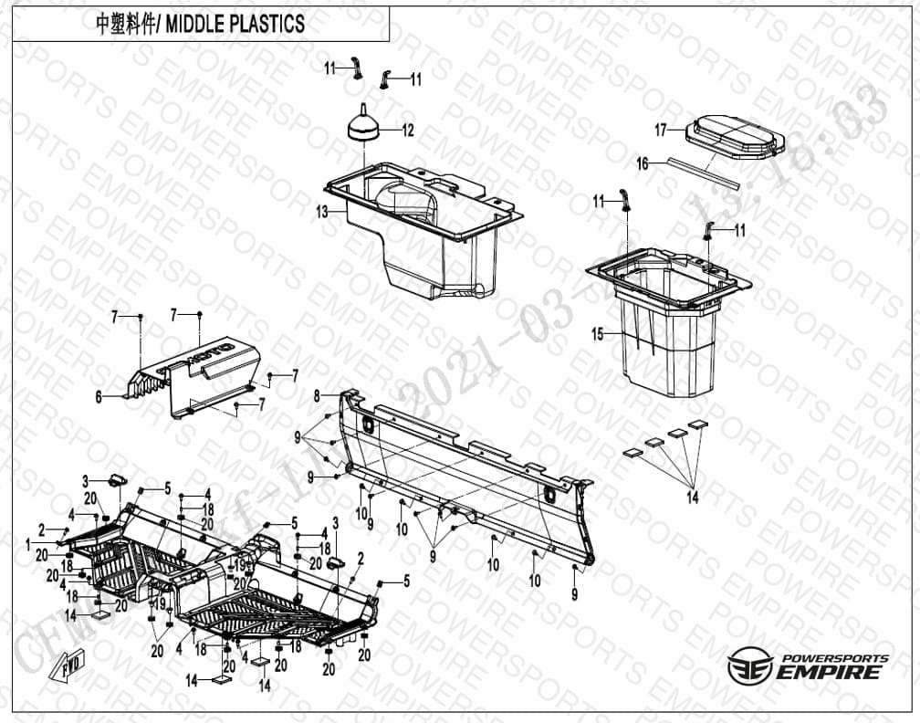 F04-3 — MIDDLE PLASTICS