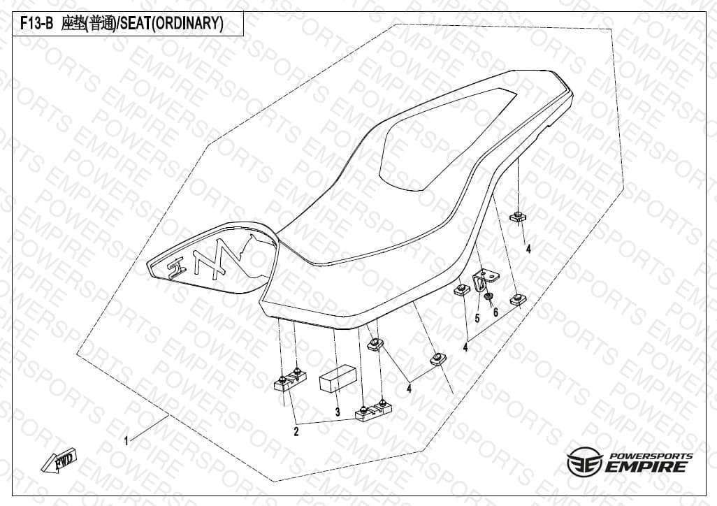 F13-C — SEAT(GREY)