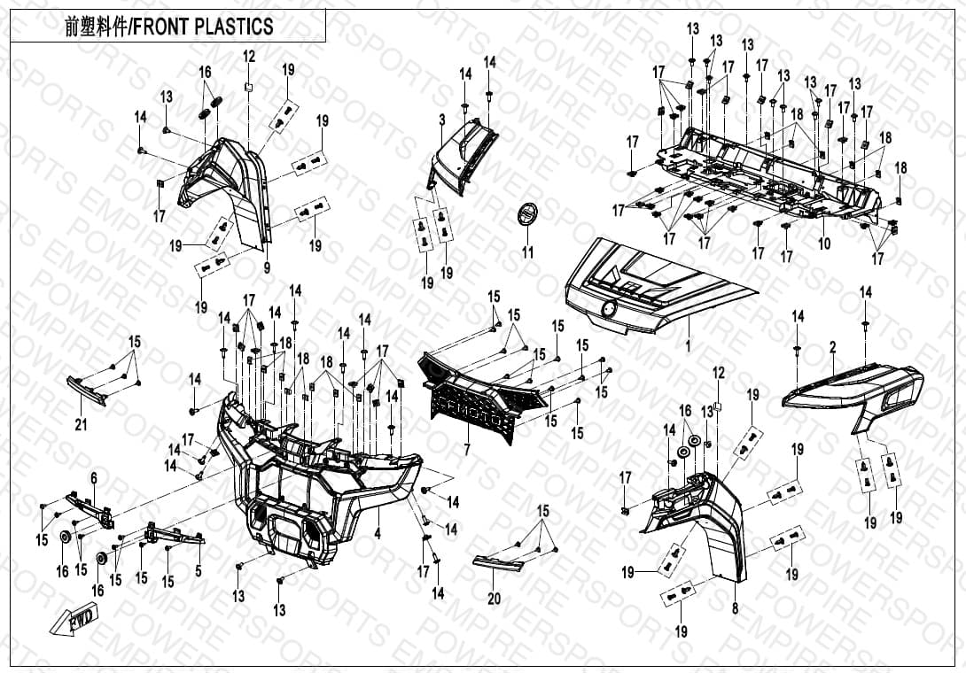F04-1 — FRONT PLASTICS