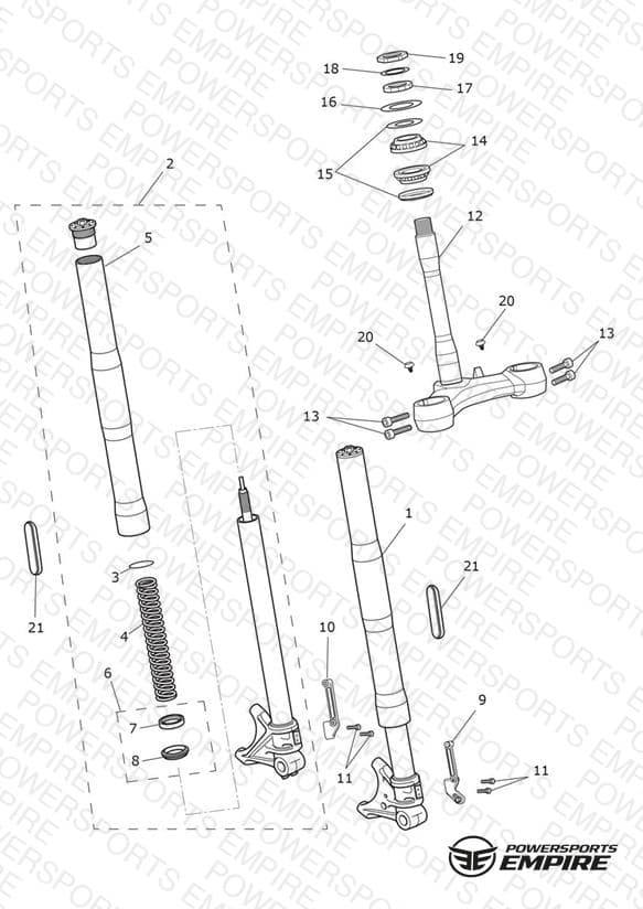 Front Forks & Lower Yoke