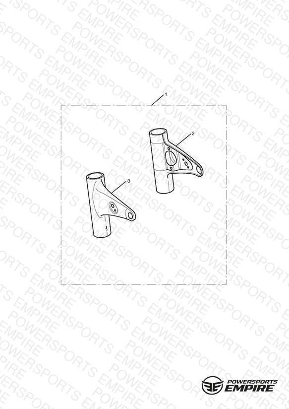 Headlight Bracket, LH, Chrome