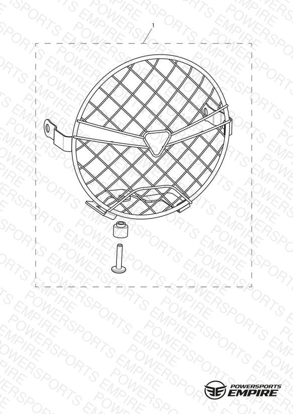 Grille, Headlight, Kit