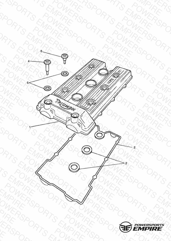 Cam Cover 3 Cylinder Grey