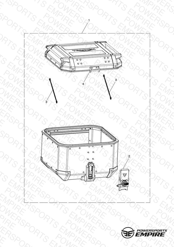 Top Box, Aluminium, Slv, KL