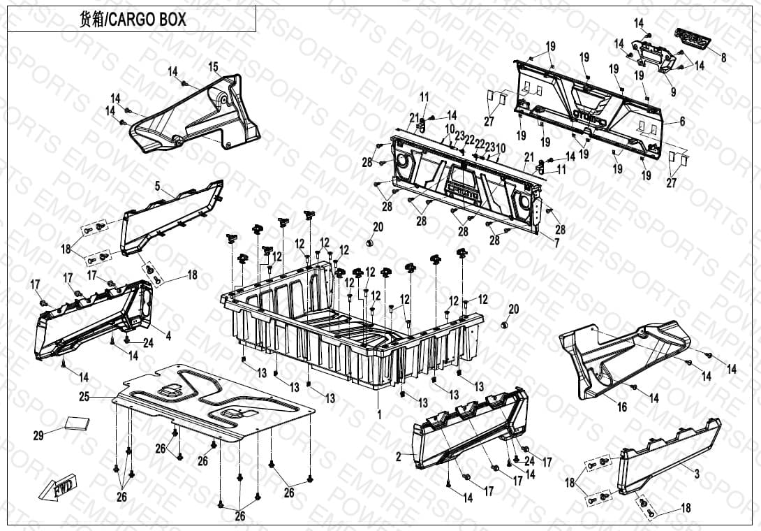 F22-1 — CARGO BOX