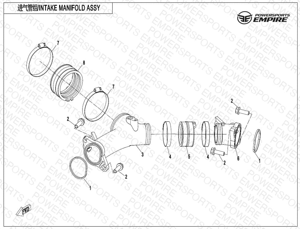 E02-5 — INTAKE MANIFOLD ASSY