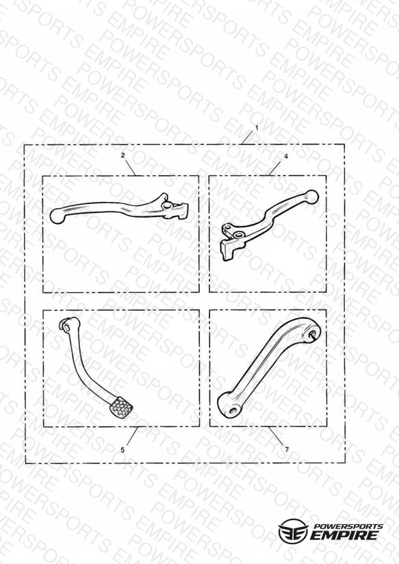 Chrome Levers