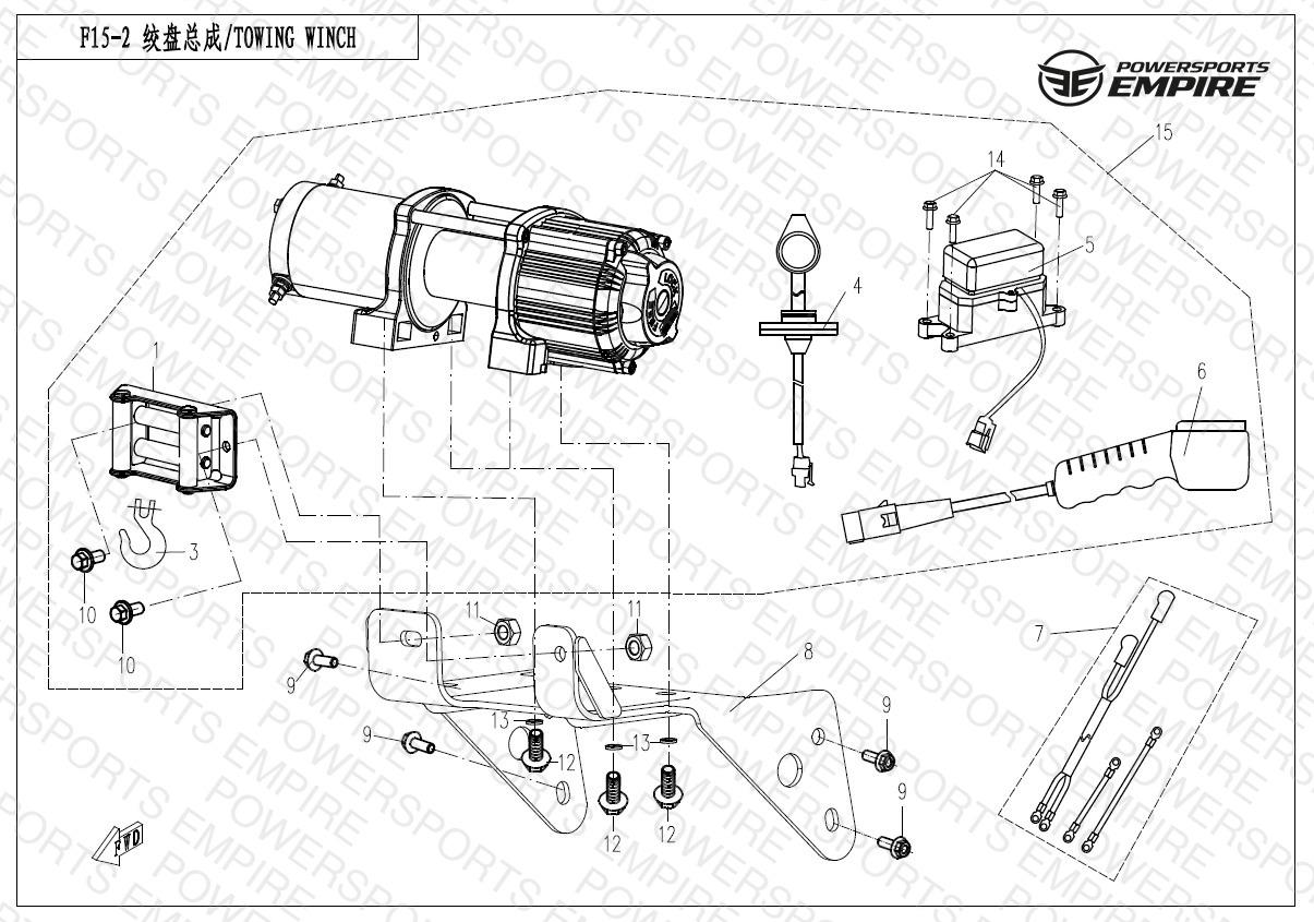 F15-2 — TOWING WINCH