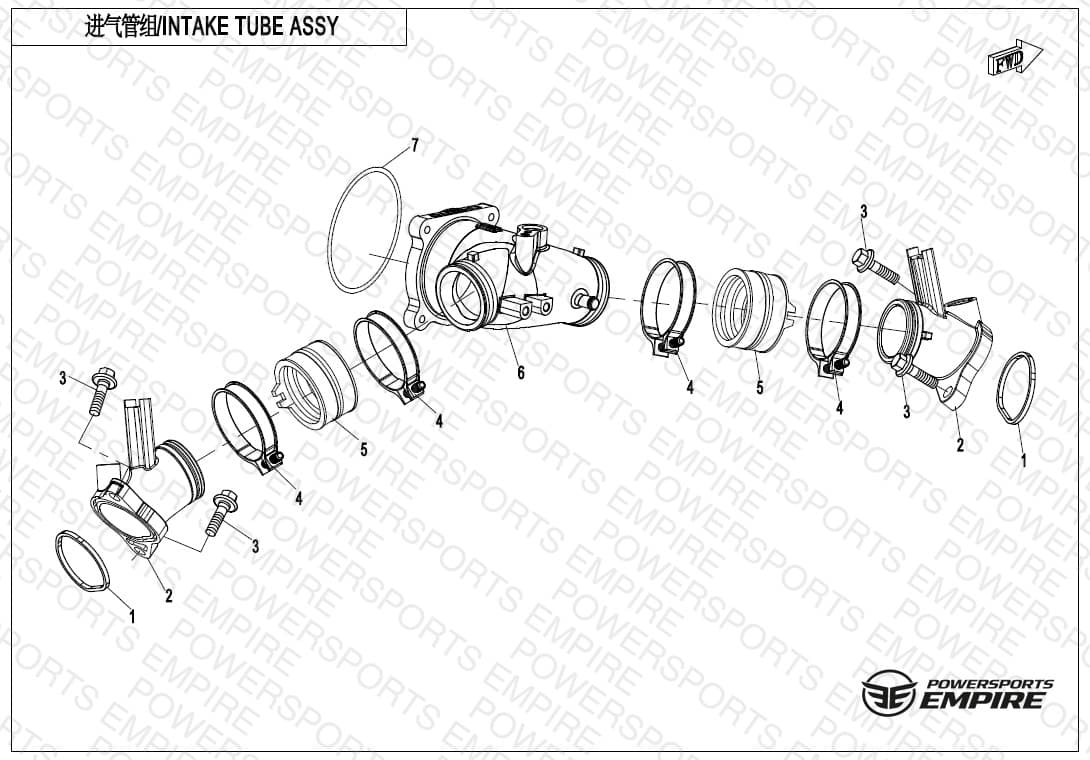 E02-5 — INTAKE MANIFOLD ASSY.