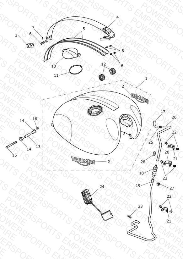 Fuel Tank - Black Tanks