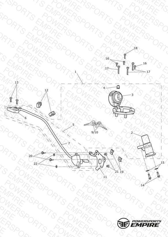 Ignition Switch & Lock Set