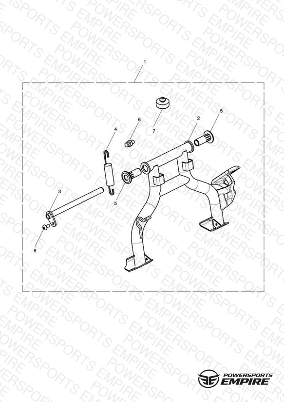 Centre Stand Kit - 759204 >