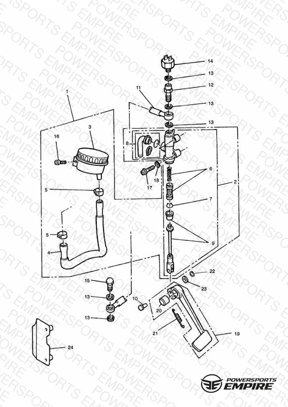 Rear Brake Master Cylinder