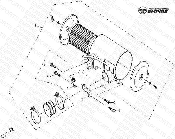 F11 — AIR FILTER ASSY