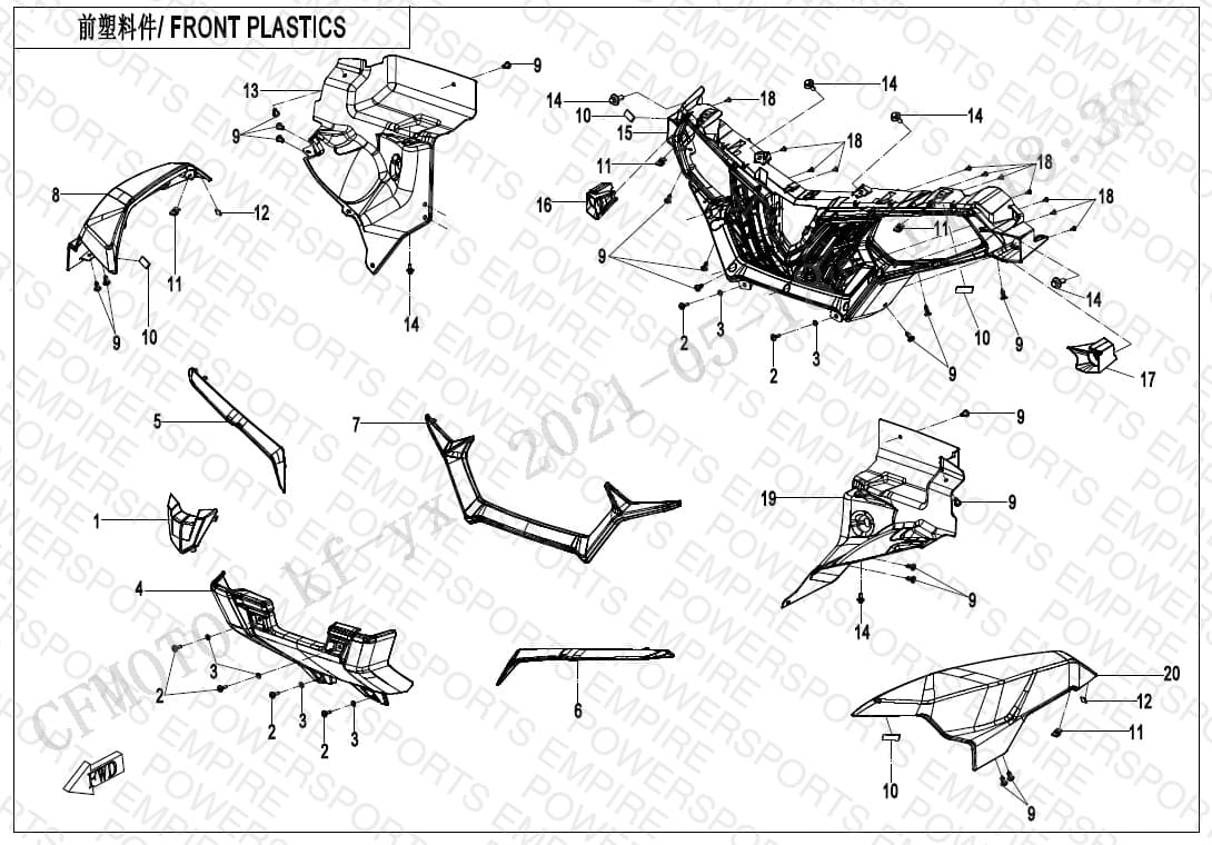F04-1 — FRONT PLASTICS