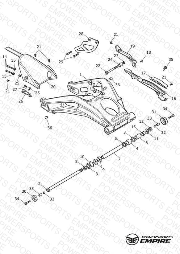 Rear Swingarm