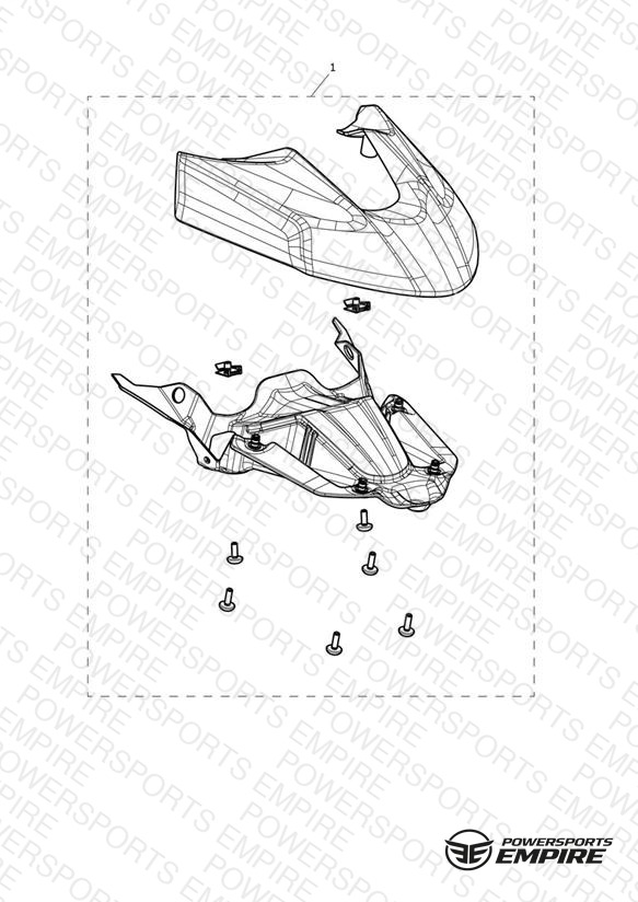 High Front Mudguard Kit