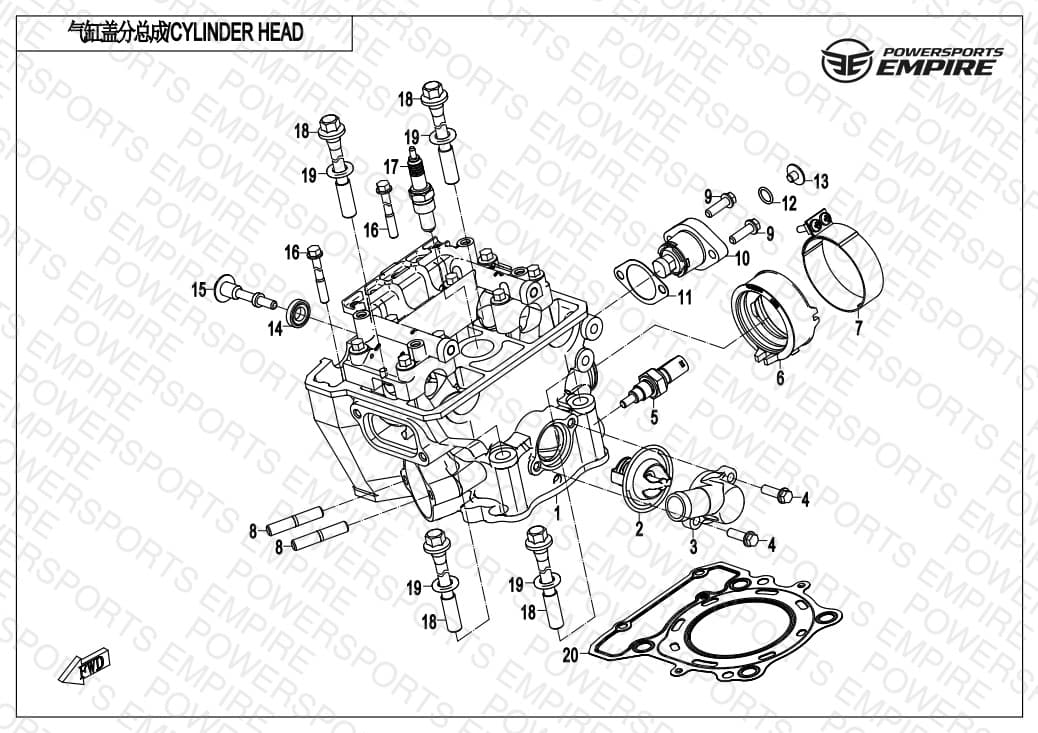 E02-2 — CYLINDER COVER