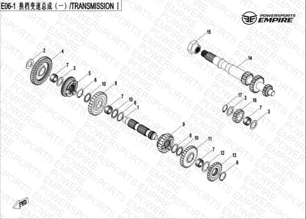 E06-1 — TRANSMISSION 1