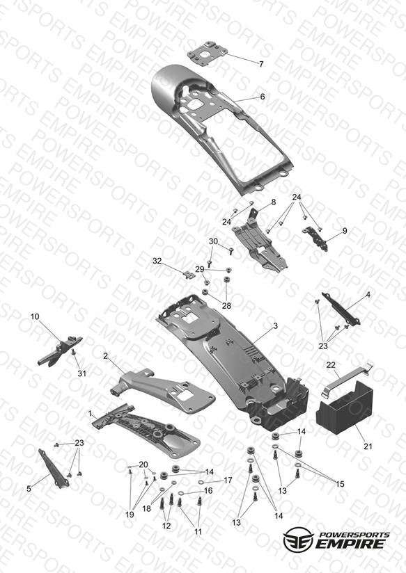Rear Mudguard