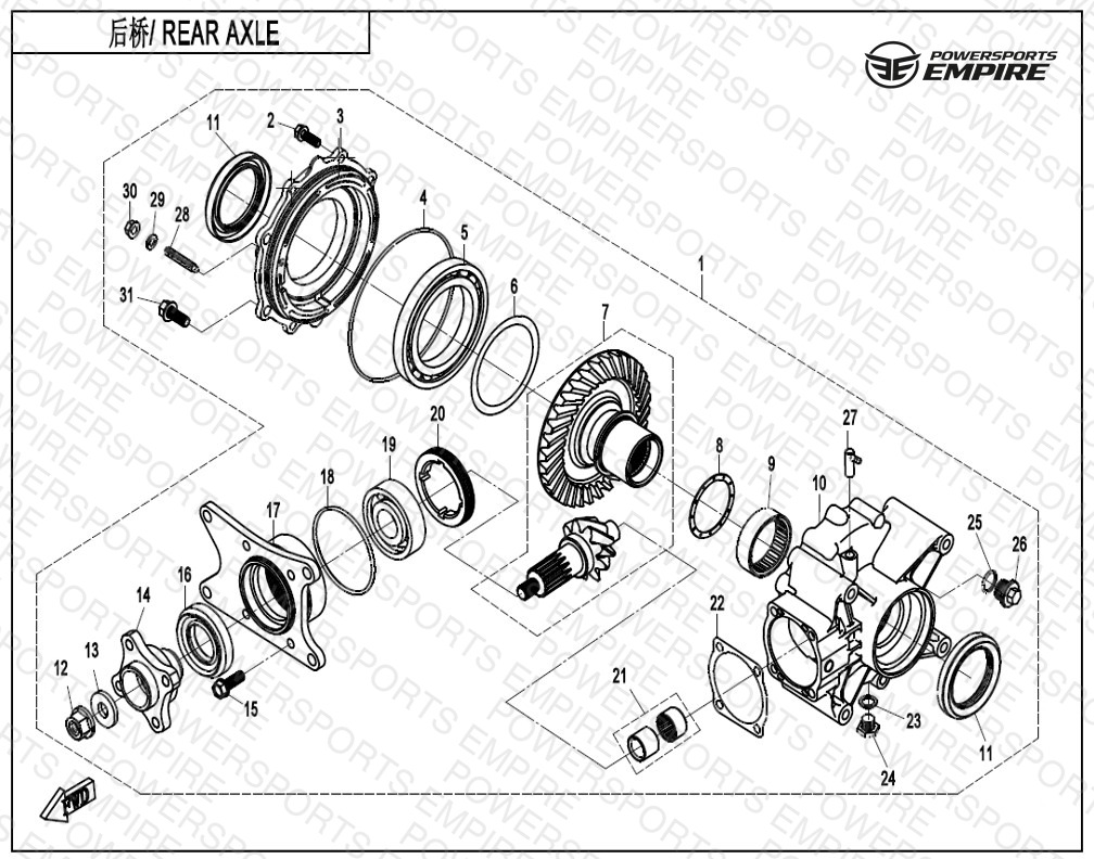 F33-V2 — REAR AXLE