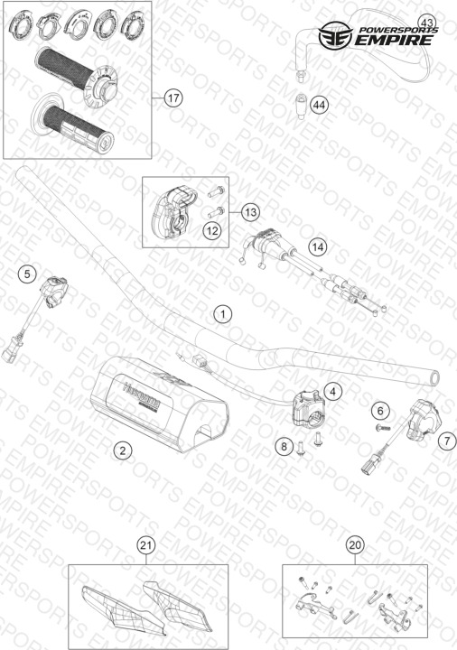 HANDLEBAR, CONTROLS