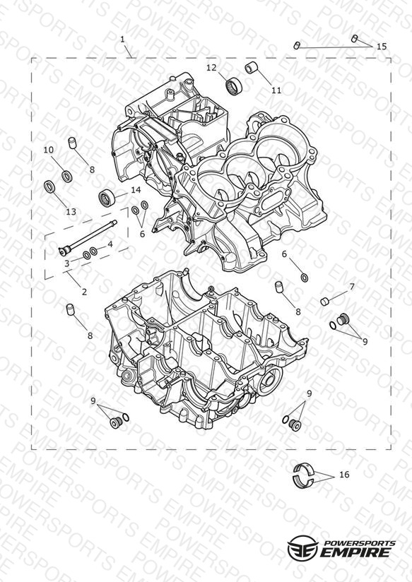 Crankcase & Fittings