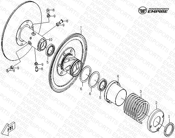 E17 — SECONDARY SHEAVE