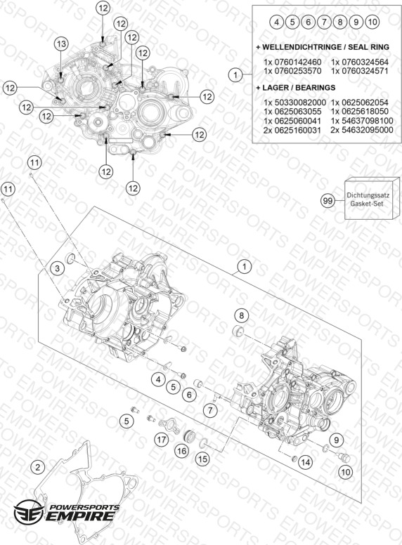 ENGINE CASE
