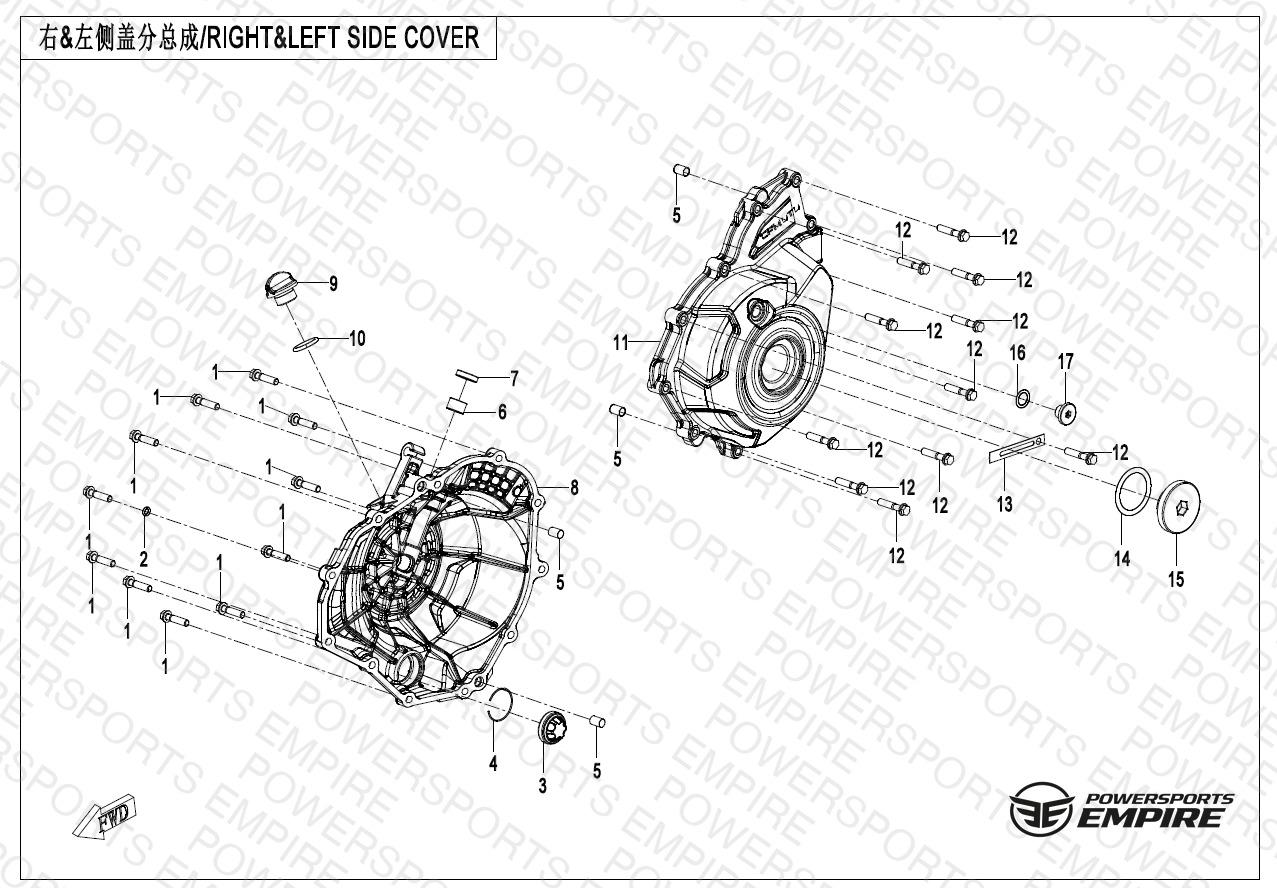 E01-2 — LEFT & RIGHT SIDE COVER