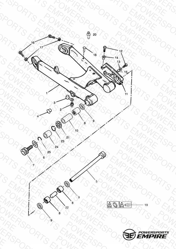 Swinging Arm 101854 » (Except 102063 to 102074 inclusive)