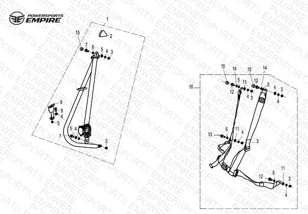 F22 — SEAT SAFETY BELT
