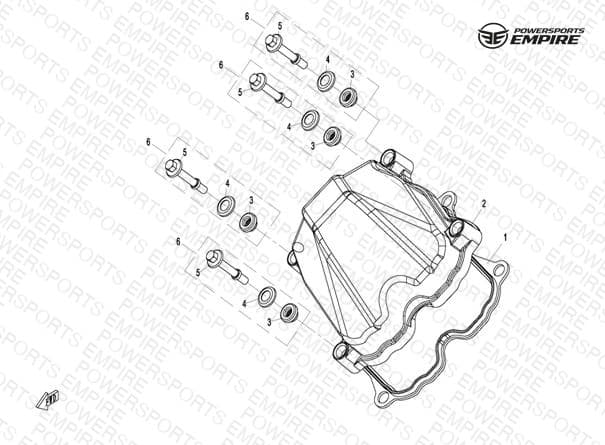 E08 — CYLINDER HEAD COVER ASSY