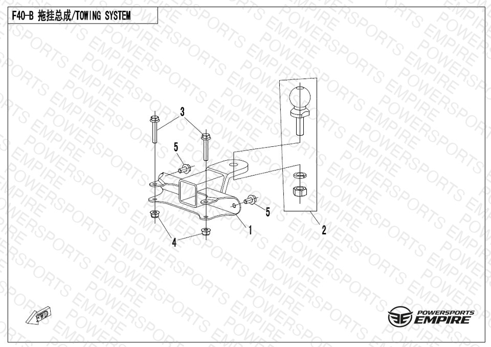 F40-B — TOWING SYSTEM(SOLID TYPE)
