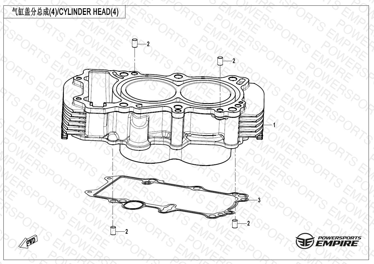 E02-4 — CYLINDER HEAD(3)