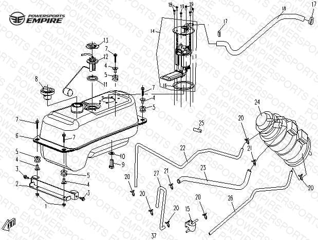F12 — FUEL TANK